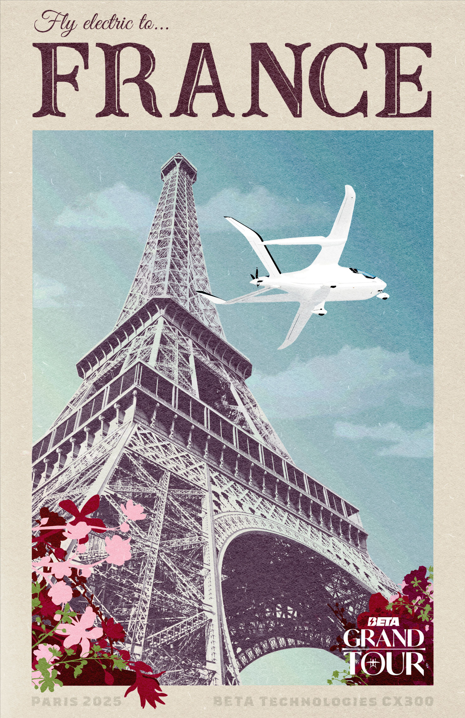 BETA Grand Tour France poster