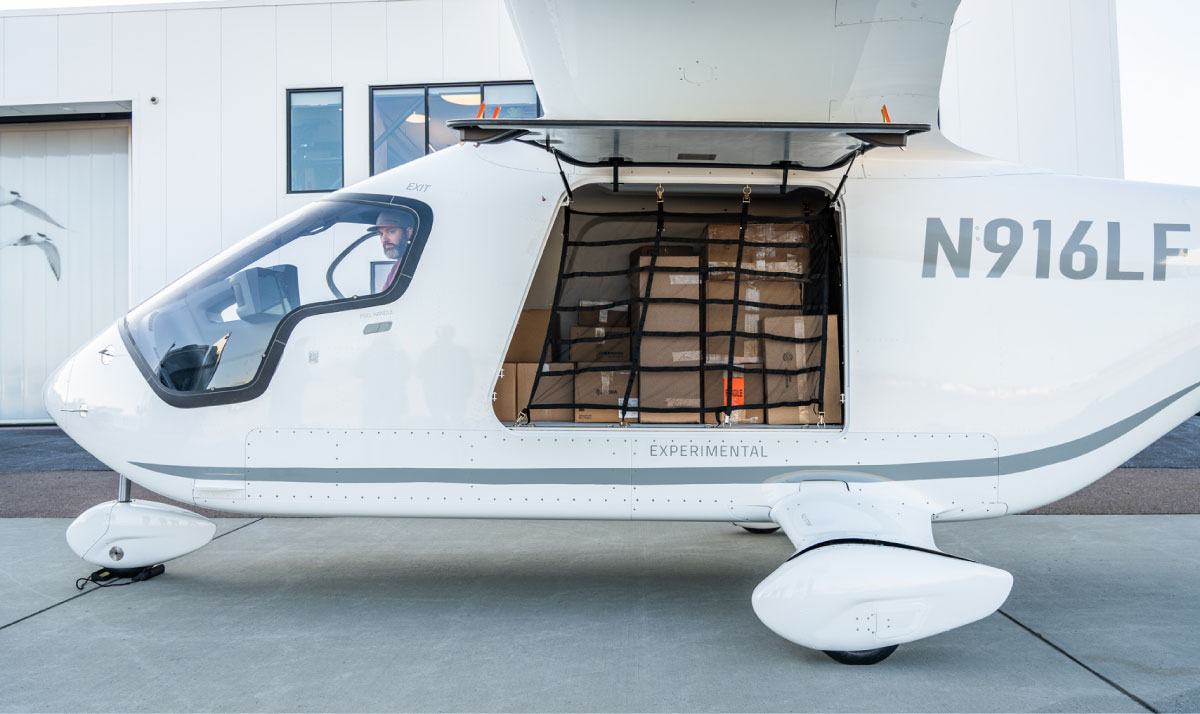 ALIA CX300 Cargo Configuration